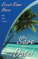 Save the Date - Tropical theme thumbnail