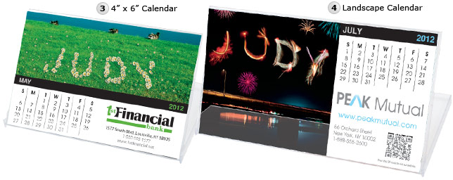 jewel calendars large personalization 3 4