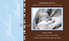 Baby Announcement - Blue & Brown Dots thumbnail