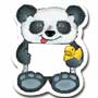 Panda Bear w/ Rubber Ducky thumbnail