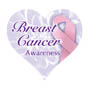 Heart Tagnet™ - Breast Cancer purple thumbnail
